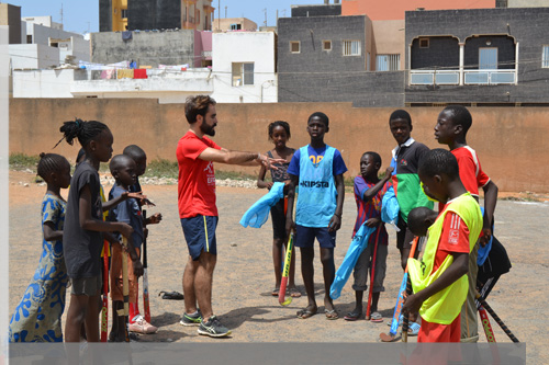 Niños jugando