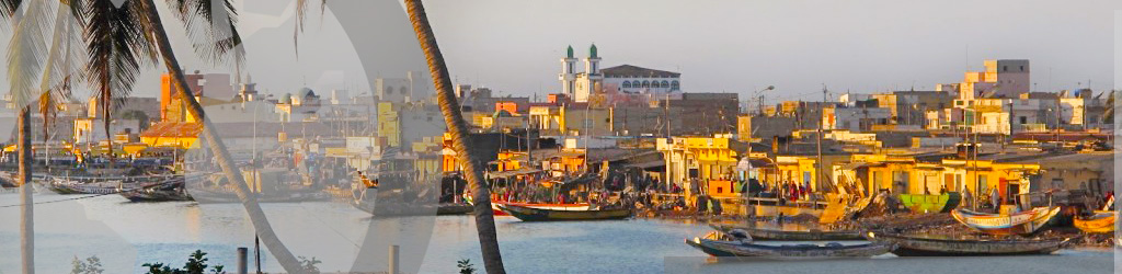 Foto de Senegal rio y ciudad